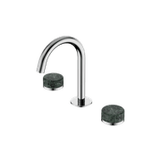 Serenity Basin Set Arc Spout With Verde Alpi Handle Chrome gallery detail image