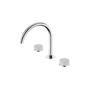 Serenity Bath/Kitchen Set Arc Spout With Carrara Handle Chrome gallery detail image