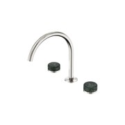Serenity Bath/Kitchen Set Arc Spout With Verde Alpi Handle Brushed Nickel gallery detail image