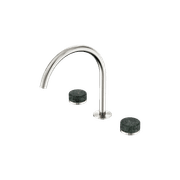 Serenity Bath/Kitchen Set Arc Spout With Verde Alpi Handle Brushed Nickel gallery detail image