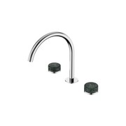 Serenity Bath/Kitchen Set Arc Spout With Verde Alpi Handle Chrome gallery detail image