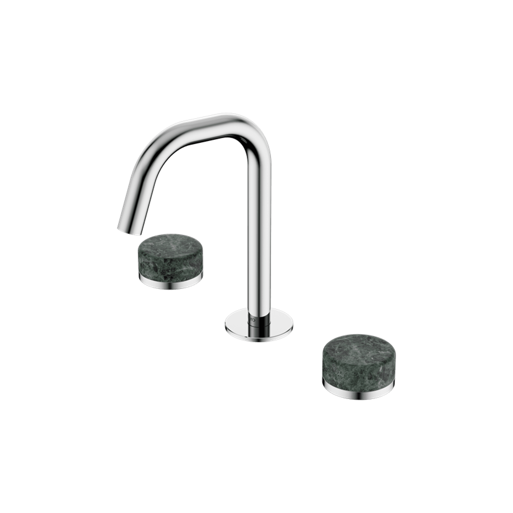 Serenity Basin Set Edge Spout With Verde Alpi Handle Chrome gallery detail image