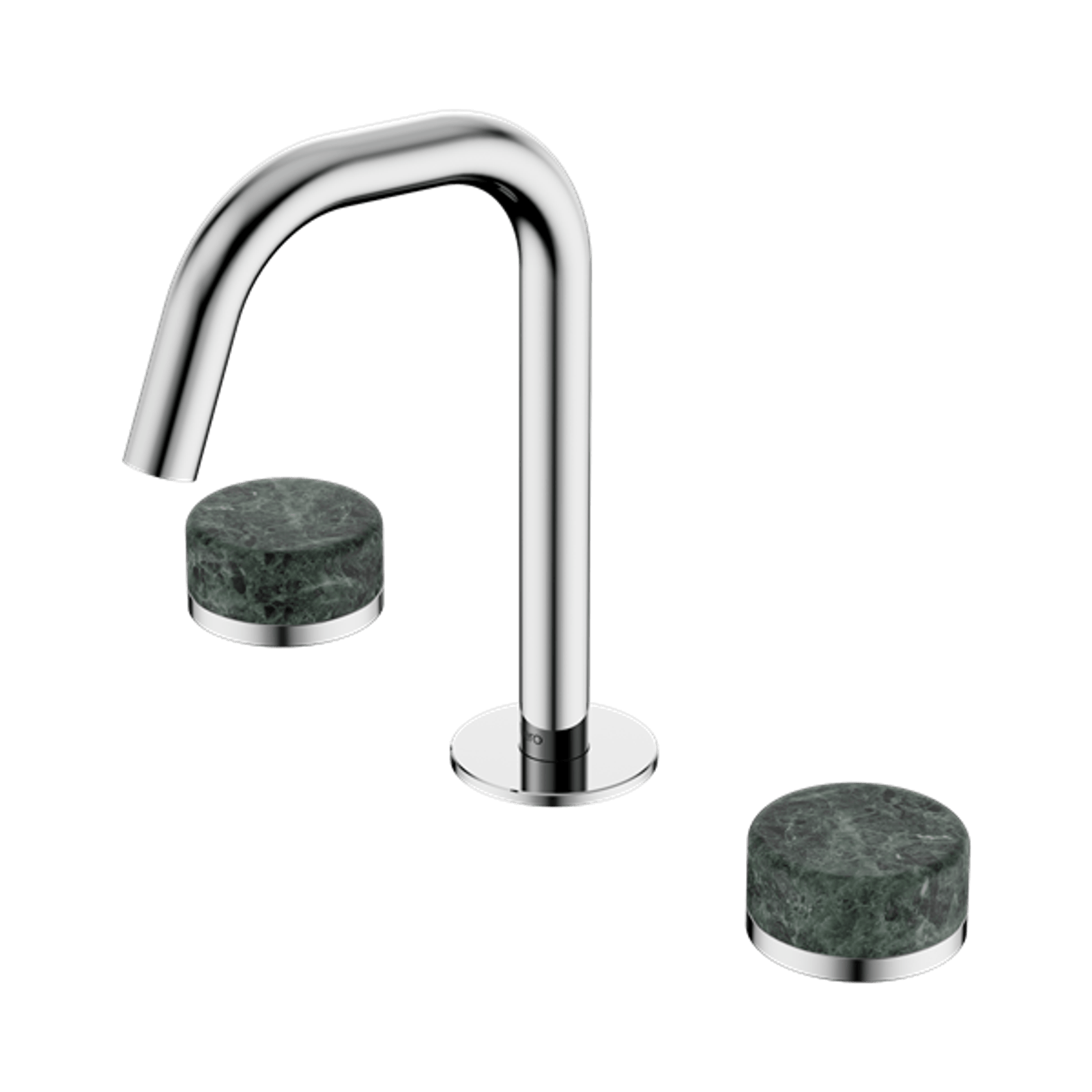 Serenity Basin Set Edge Spout With Verde Alpi Handle Chrome gallery detail image