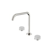 Serenity Bath/Kitchen Set Edge Spout With Carrara Handle Brushed Nickel gallery detail image