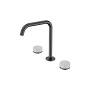 Serenity Bath/Kitchen Set Edge Spout With Carrara Handle Gun Metal gallery detail image