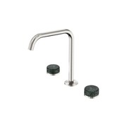 Serenity Bath/Kitchen Set Edge Spout With Verde Alpi Handle Brushed Nickel gallery detail image