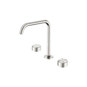 Serenity Bath/Kitchen Set Edge Spout With Metal Handle Brushed Nickel gallery detail image