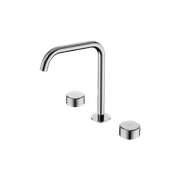 Serenity Bath/Kitchen Set Edge Spout With Metal Handle Chrome gallery detail image