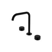 Serenity Bath/Kitchen Set Edge Spout With Metal Handle Matte Black gallery detail image
