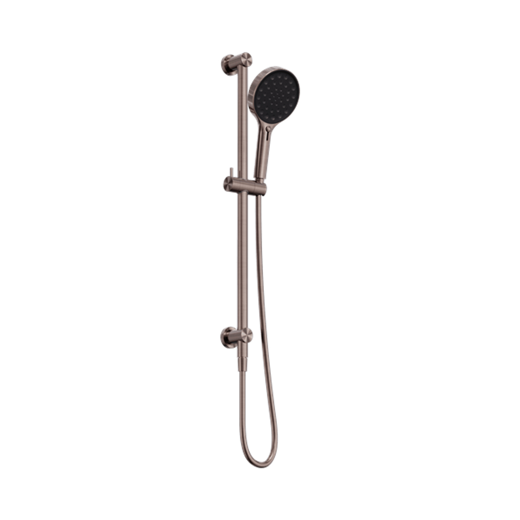Serenity Rail Shower Brushed Bronze gallery detail image