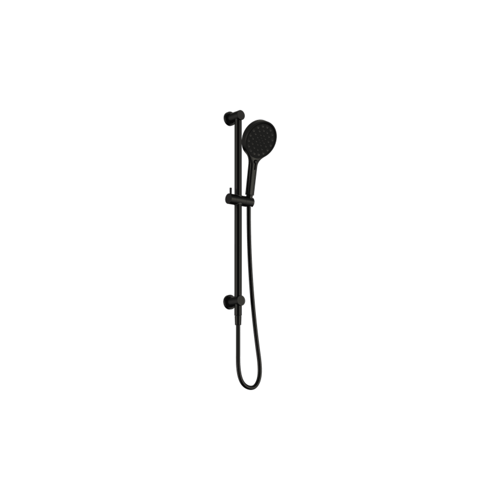 Serenity Rail Shower Matte Black gallery detail image