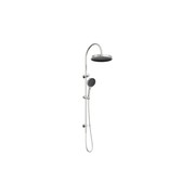 Serenity Twin Shower Brushed Nickel gallery detail image