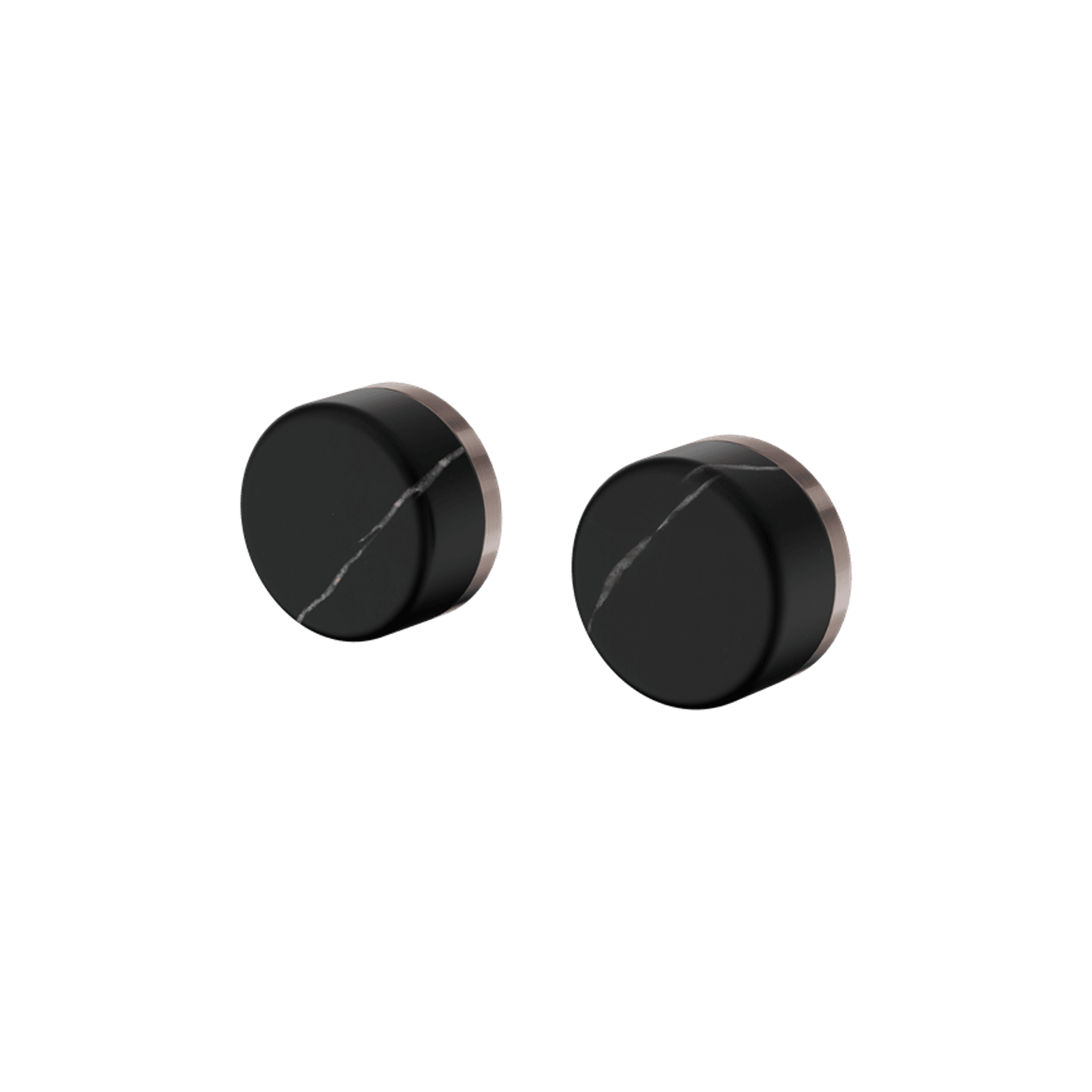 Serenity Wall Top Assembly With Marquina Black Handle Brushed Bronze gallery detail image