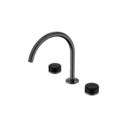 Serenity Bath/Kitchen Set Arc Spout With Marquina Black Handle Gun Metal gallery detail image