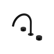 Serenity Bath/Kitchen Set Arc Spout With Marquina Black Handle Matte Black gallery detail image