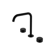Serenity Bath/Kitchen Set Edge Spout With Marquina Black Handle Matte Black gallery detail image