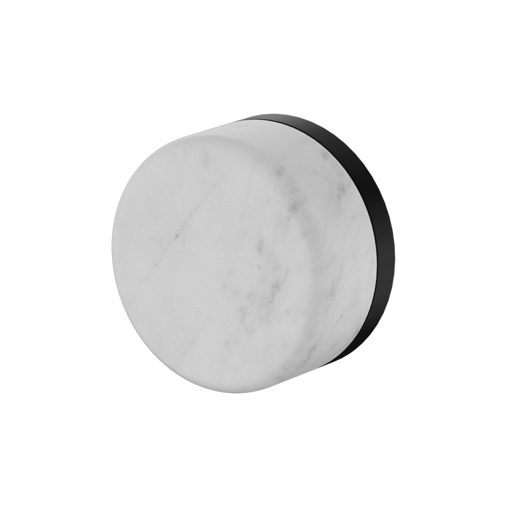 Serenity Shower Mixer Carrara Handle Matte Black gallery detail image