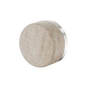 Serenity Shower Mixer Rome Travertine Handle Brushed Nickel gallery detail image