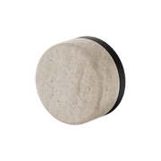 Serenity Shower Mixer Rome Travertine Handle Matte Black gallery detail image