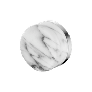 Serenity Shower Mixer Arabescato Corchia Handle Chrome gallery detail image