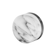 Serenity Shower Mixer Arabescato Corchia Handle Gun Metal gallery detail image