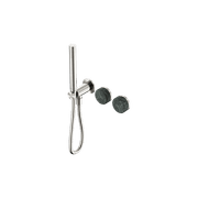 Serenity Shower System Verde Alpi Handle And Slim Shower Brushed Nickel gallery detail image