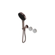 Serenity Shower System Carrara Handle And Serenity Hand Shower Brushed Bronze gallery detail image