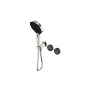 Serenity Shower System Verde Alpi Handle And Serenity Hand Shower Brushed Nickel gallery detail image