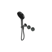 Serenity Shower System Verde Alpi Handle And Serenity Hand Shower Gun Metal gallery detail image