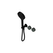 Serenity Shower System Verde Alpi Handle And Serenity Hand Shower Matte Black gallery detail image
