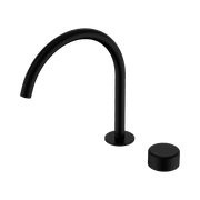 Serenity Bath/Kitchen Mixer Arc Spout Metal Handle Matte Black gallery detail image