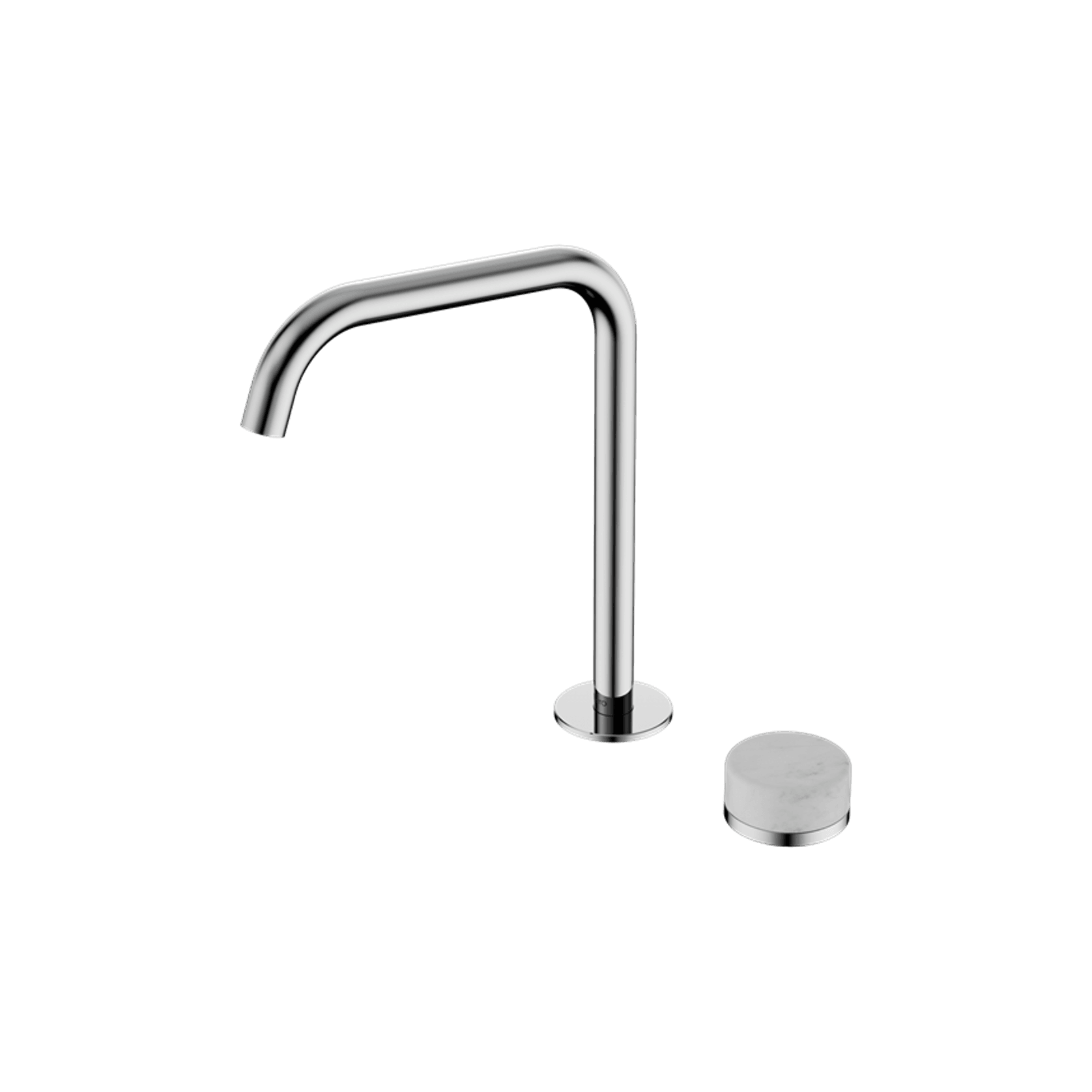Serenity Bath/Kitchen Mixer Edge Spout Carrara Handle Chrome gallery detail image