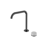 Serenity Bath/Kitchen Mixer Edge Spout Carrara Handle Gun Metal gallery detail image