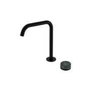 Serenity Bath/Kitchen Mixer Edge Spout Verde Alpi Handle Matte Black gallery detail image
