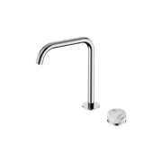 Serenity Bath/Kitchen Mixer Edge Spout Arabescato Corchia Handle Chrome gallery detail image