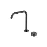 Serenity Bath/Kitchen Mixer Edge Spout Metal Handle Gun Metal gallery detail image
