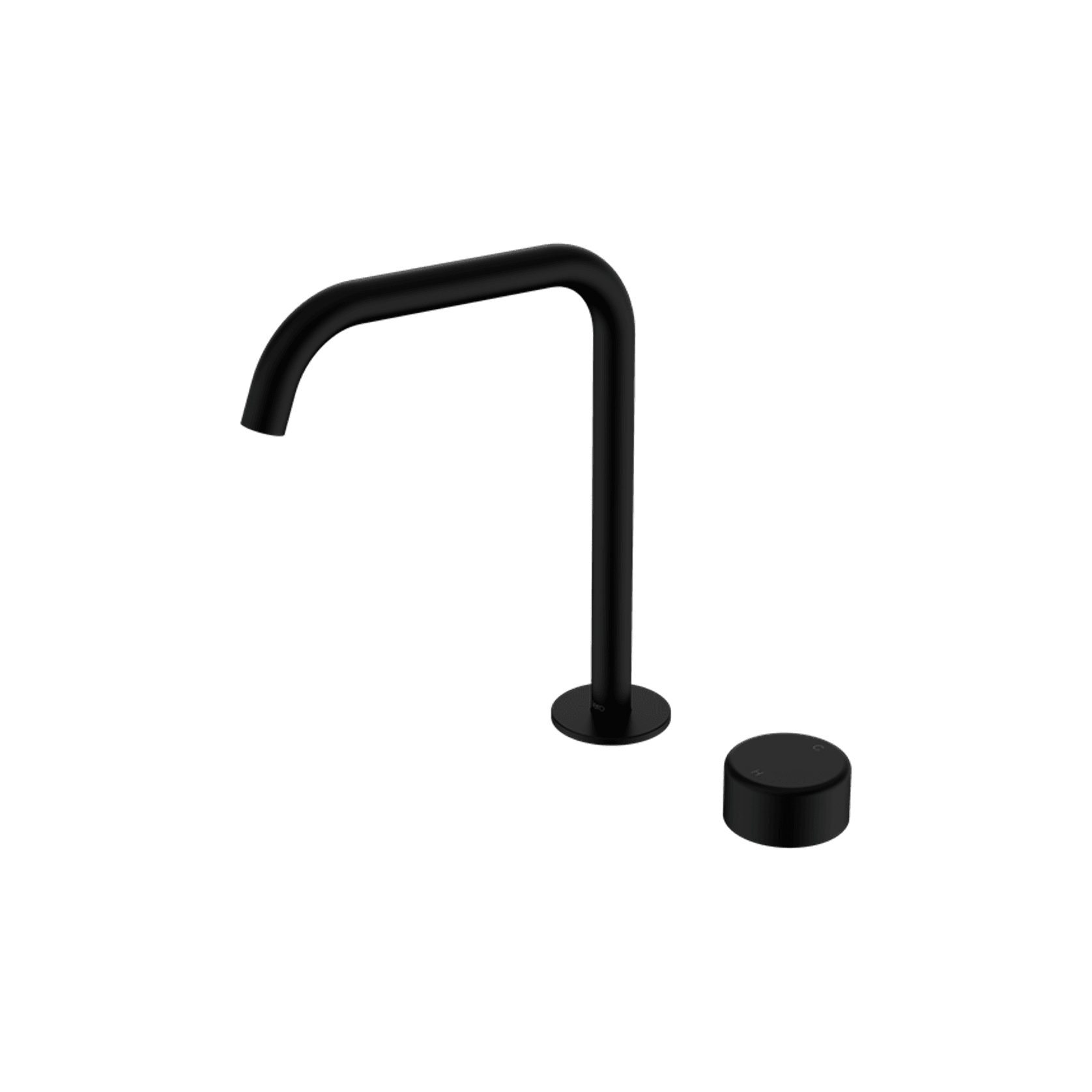 Serenity Bath/Kitchen Mixer Edge Spout Metal Handle Matte Black gallery detail image