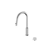 Serenity pull out kitchen Set Carrara Handle Chrome gallery detail image