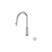 Serenity pull out kitchen Set Carrara Handle Chrome gallery detail image