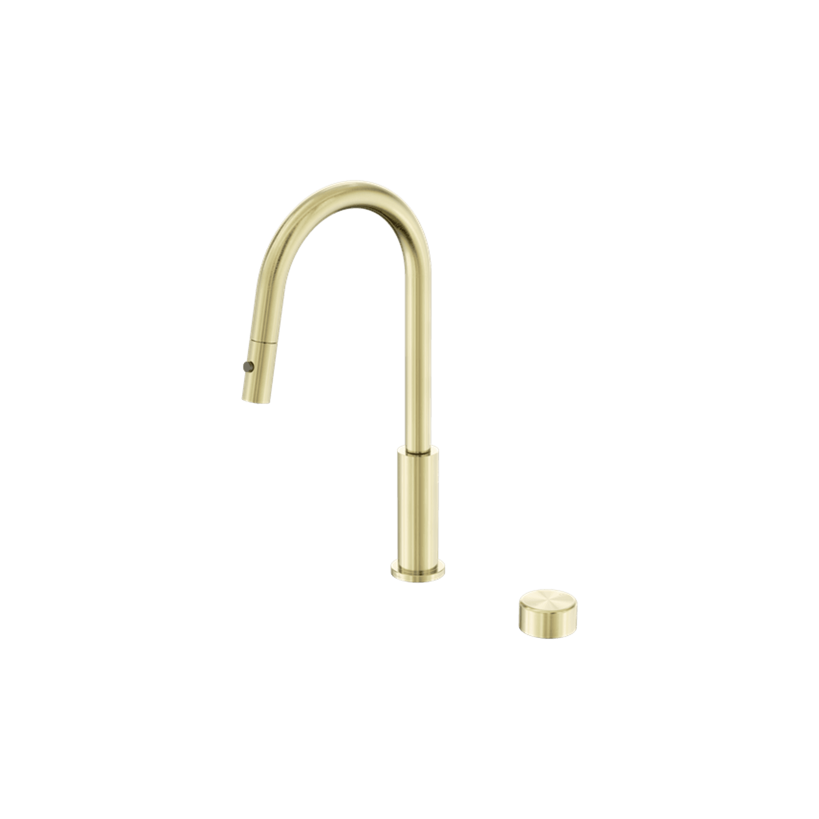 Serenity pull out kitchen Set Metal Handle Brushed Gold gallery detail image
