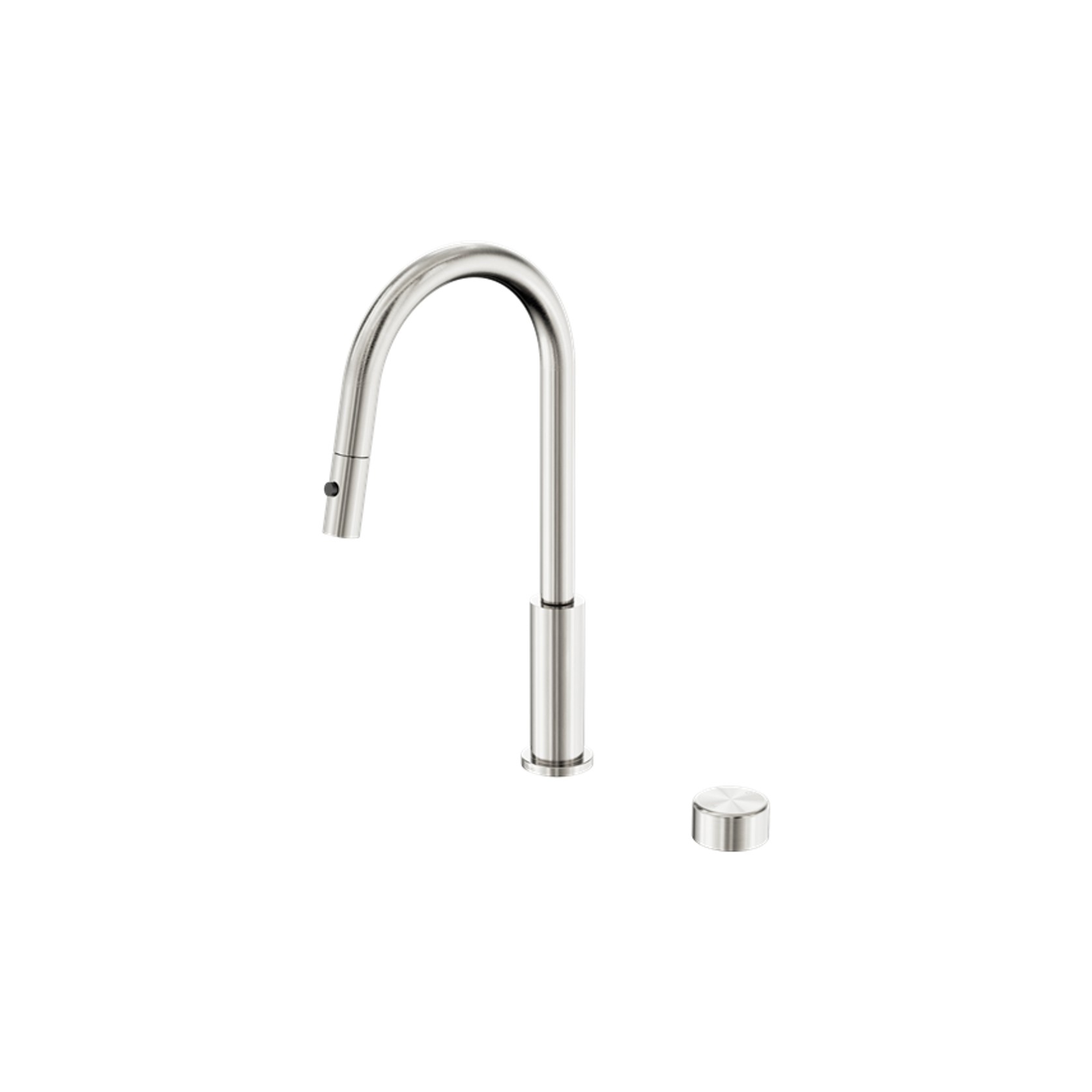 Serenity pull out kitchen Set Metal Handle Brushed Nickel gallery detail image
