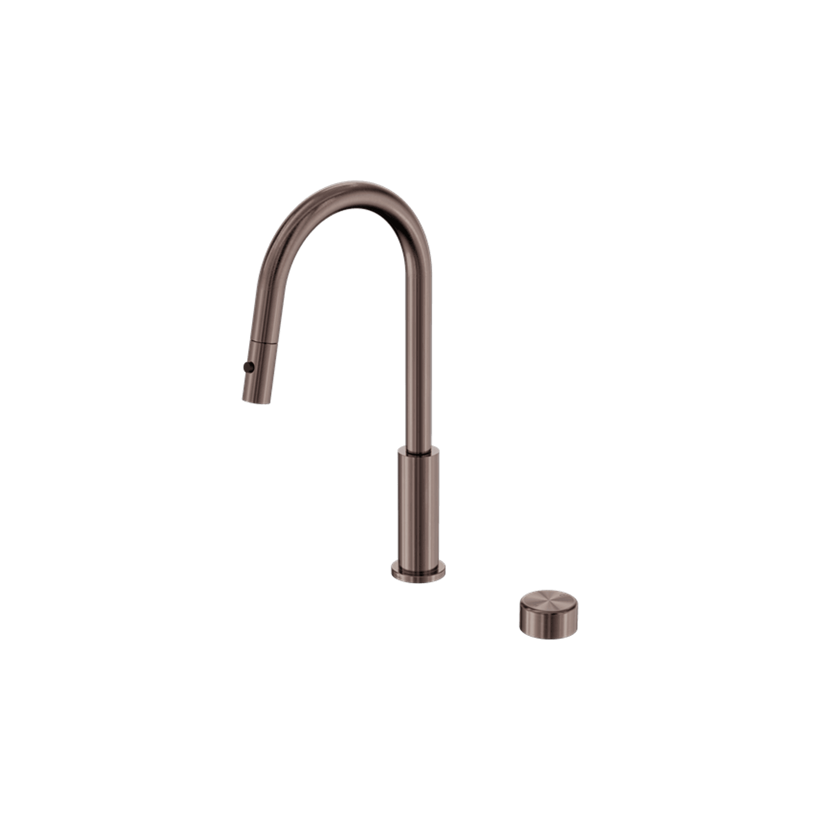 Serenity pull out kitchen Set Metal Handle Brushed Bronze gallery detail image