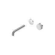 Serenity Wall Basin Mixer 160mm Spout Carrara Handle Chrome gallery detail image