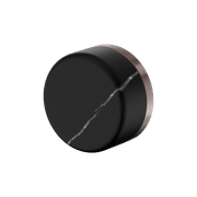 Serenity Shower Mixer Marquina Black Handle Brushed Bronze gallery detail image