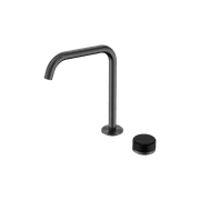 Serenity Bath/Kitchen Mixer Edge Spout Marquina Black Handle Gun Metal gallery detail image