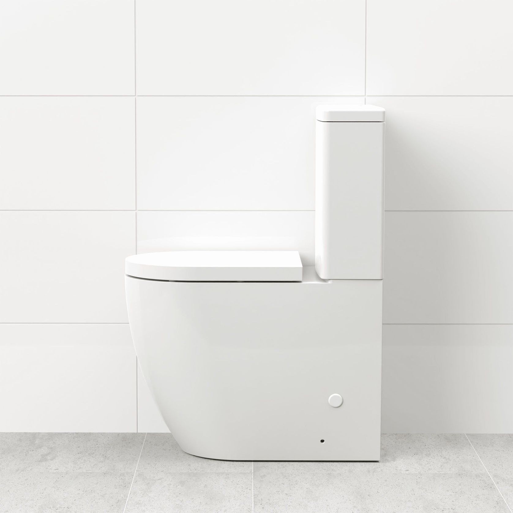 Odourless by Expella with Argent Vista HygienicFlush Back-to-wall Toilet Suite gallery detail image