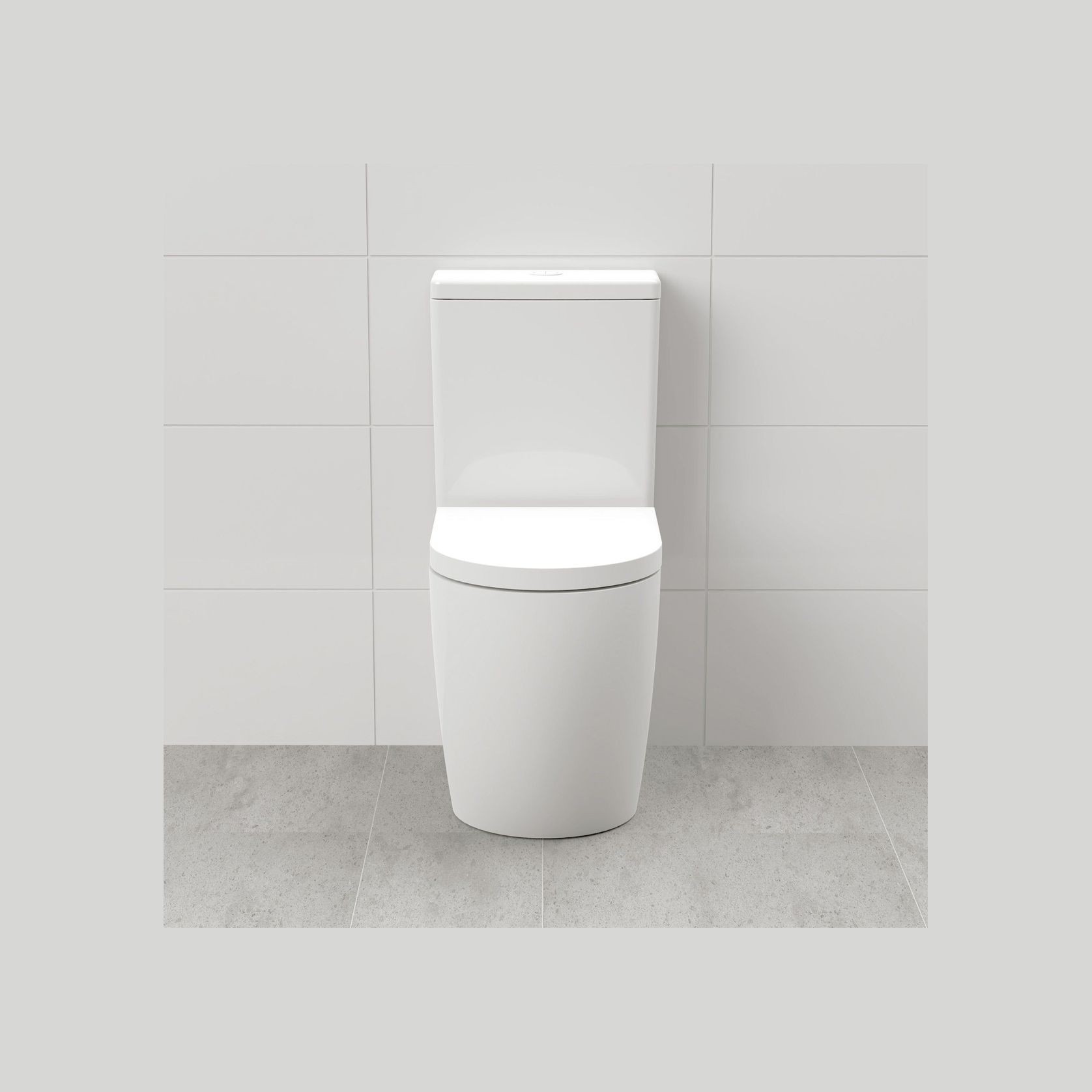 Odourless by Expella with Argent Vista HygienicFlush Back-to-wall Toilet Suite gallery detail image