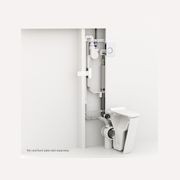 Odourless by Expella with Geberit Sigma 8 In-wall Cistern for Floor Mount Pans gallery detail image