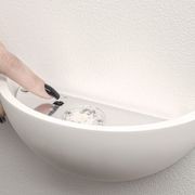 Olympia Half Dome Gypsum Wall Light gallery detail image