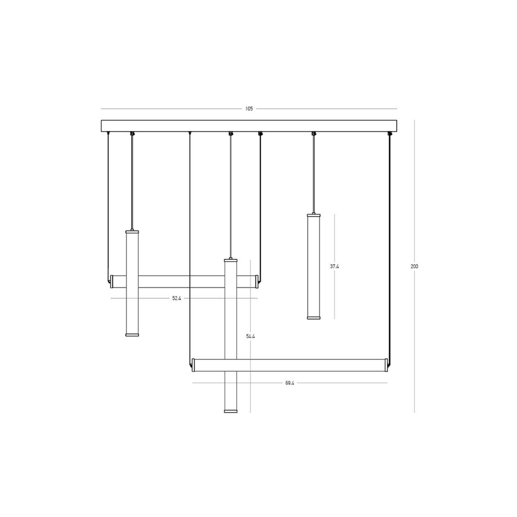 Zeus Axis Pendant Multi gallery detail image